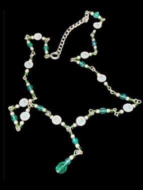Vintage Grateful Dead Fimo Clay Beaded Dancing Bear Necklace from Dead Show